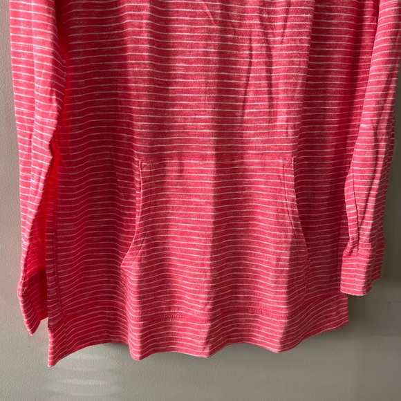 a.n.a A New Approach Coral & White Striped Knit Top - Picture 11 of 14